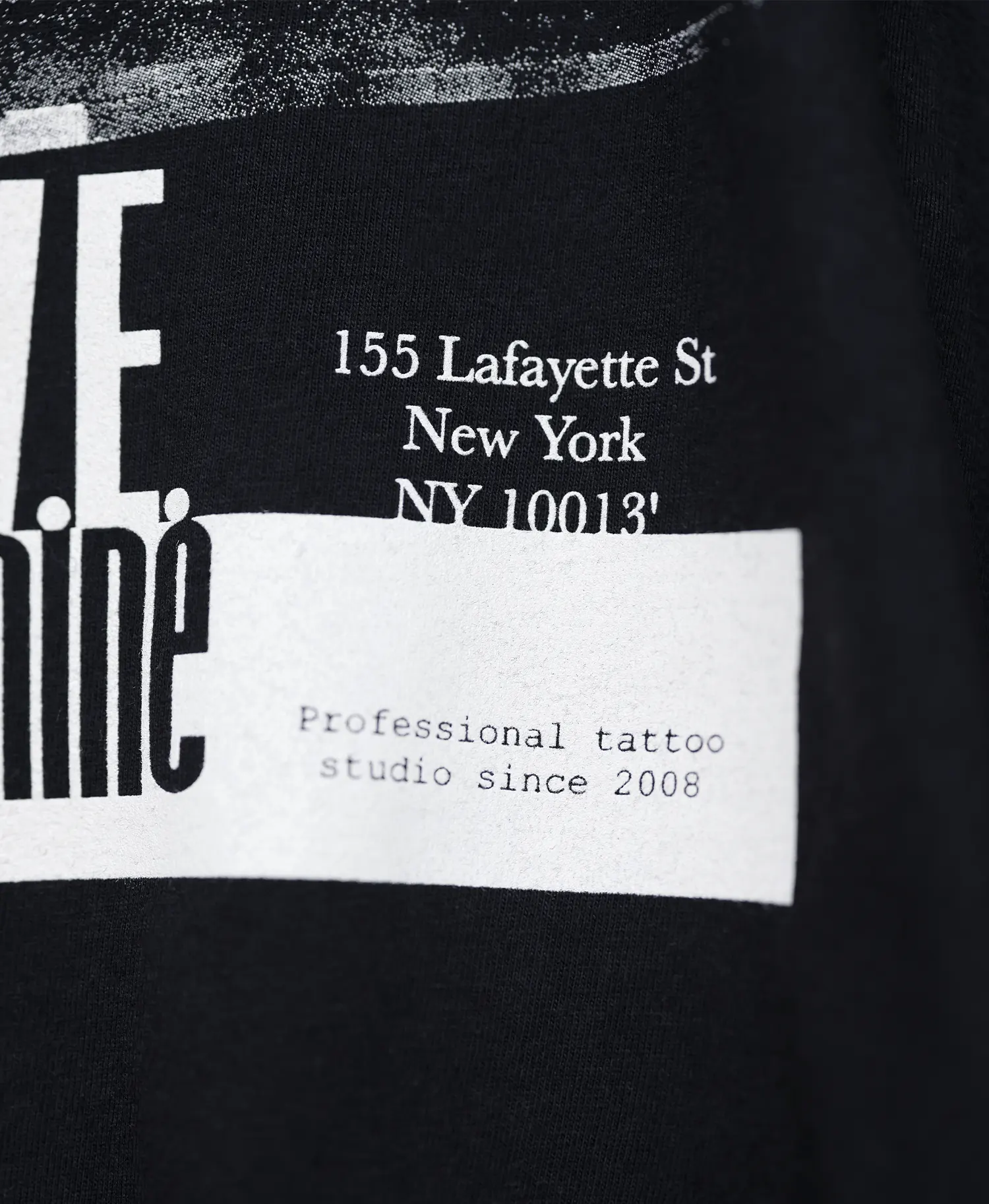 T-Shirt 155 Lafayette Blk - Image 2
