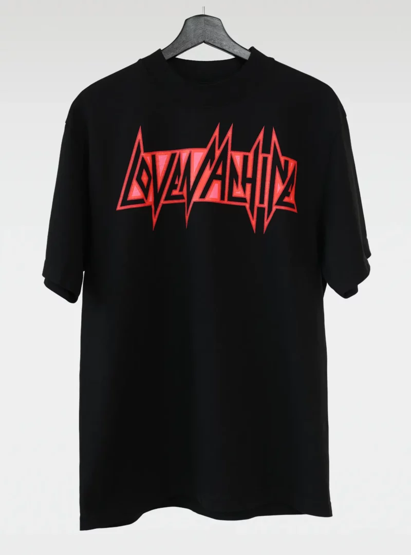 T-Shirt "LOVEMACHINE" Red Logo